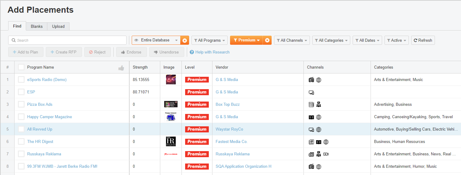 Standard vs. Premium Programs